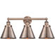 Appalachian 3 Light 26 inch Antique Copper Bath Vanity Light Wall Light