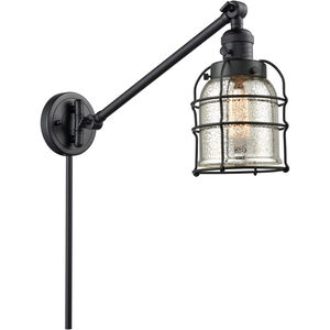 Small Bell Cage 1 Light 8.00 inch Swing Arm Light/Wall Lamp