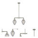 Franklin Restoration Geneseo LED 21 inch Brushed Satin Nickel Chandelier Ceiling Light, Franklin Restoration