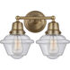 Aditi Oxford 2 Light 15.50 inch Bathroom Vanity Light