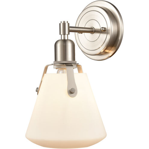 Luna LED 7 inch Satin Nickel Bath Vanity Light Wall Light
