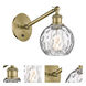 Ballston Athens Water Glass LED 6 inch Antique Brass Sconce Wall Light