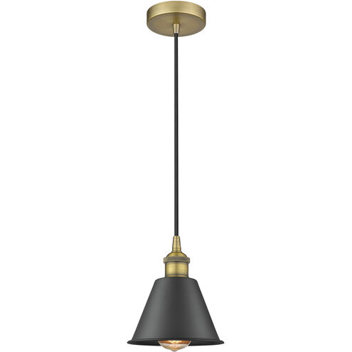 Edison Smithfield 1 Light 7 inch Brushed Brass Mini Pendant Ceiling Light