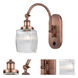 Franklin Restoration Colton LED 6 inch Antique Copper Sconce Wall Light