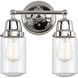 Aditi Dover LED 13 inch Polished Chrome Bath Vanity Light Wall Light, Aditi