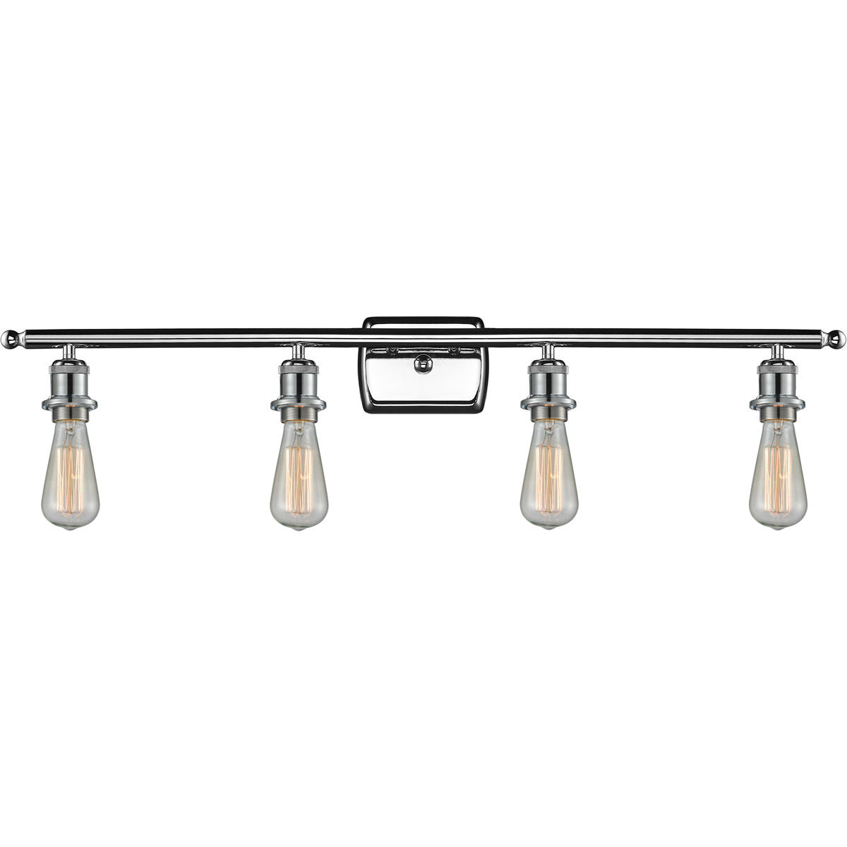 Ballston Bare Bulb 4 Light 36.00 inch Bathroom Vanity Light
