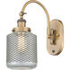 Franklin Restoration Stanton 1 Light 6 inch Brushed Brass Sconce Wall Light