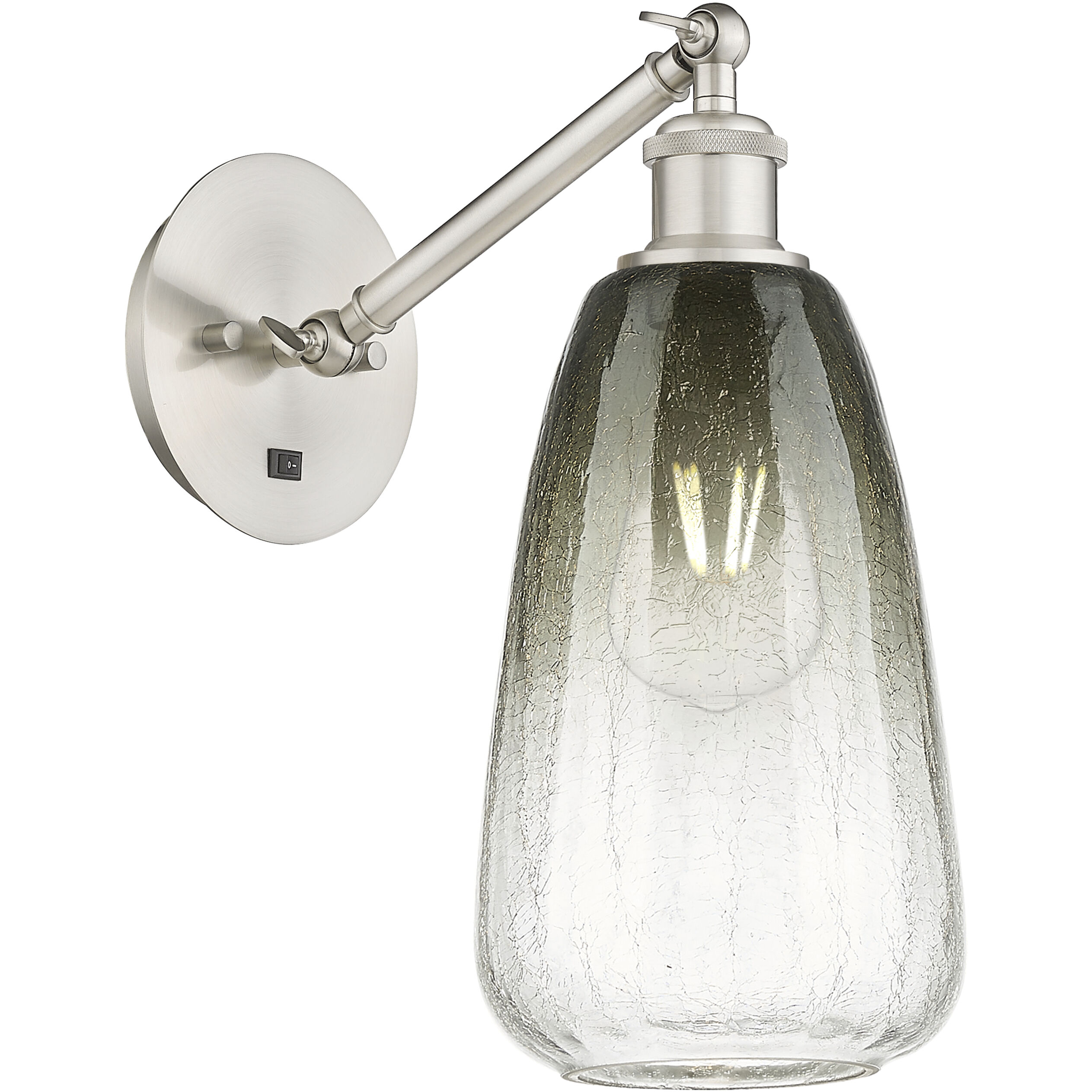 Ballston Brookhaven Almond 1 Light 6.00 inch Swing Arm Light/Wall Lamp