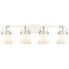 Pilaster II Cone 4 Light 36.50 inch Bathroom Vanity Light