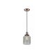 Franklin Restoration Stanton 1 Light 6 inch Antique Copper/Matte Black Mini Pendant Ceiling Light