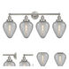 Geneseo 4 Light 33 inch Brushed Satin Nickel Bath Vanity Light Wall Light