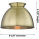 Ballston Adirondack LED 36 inch Polished Chrome Island Light Ceiling Light in Matte Black, Ballston