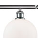 Ballston Athens 3 Light 36 inch Brushed Satin Nickel Island Light Ceiling Light in Matte White Glass, Ballston