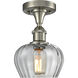 Edison Fenton 1 Light 6.50 inch Semi-Flush Mount
