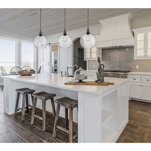 Ballston Concord 1 Light 10 inch Matte Black Mini Pendant Ceiling Light in Incandescent, Seedy