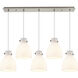 Newton Bell 5 Light 39.75 inch Island Light