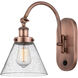 Franklin Restoration Cone 1 Light 8 inch Antique Copper Sconce Wall Light