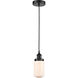 Edison Dover LED 5 inch Matte Black Mini Pendant Ceiling Light