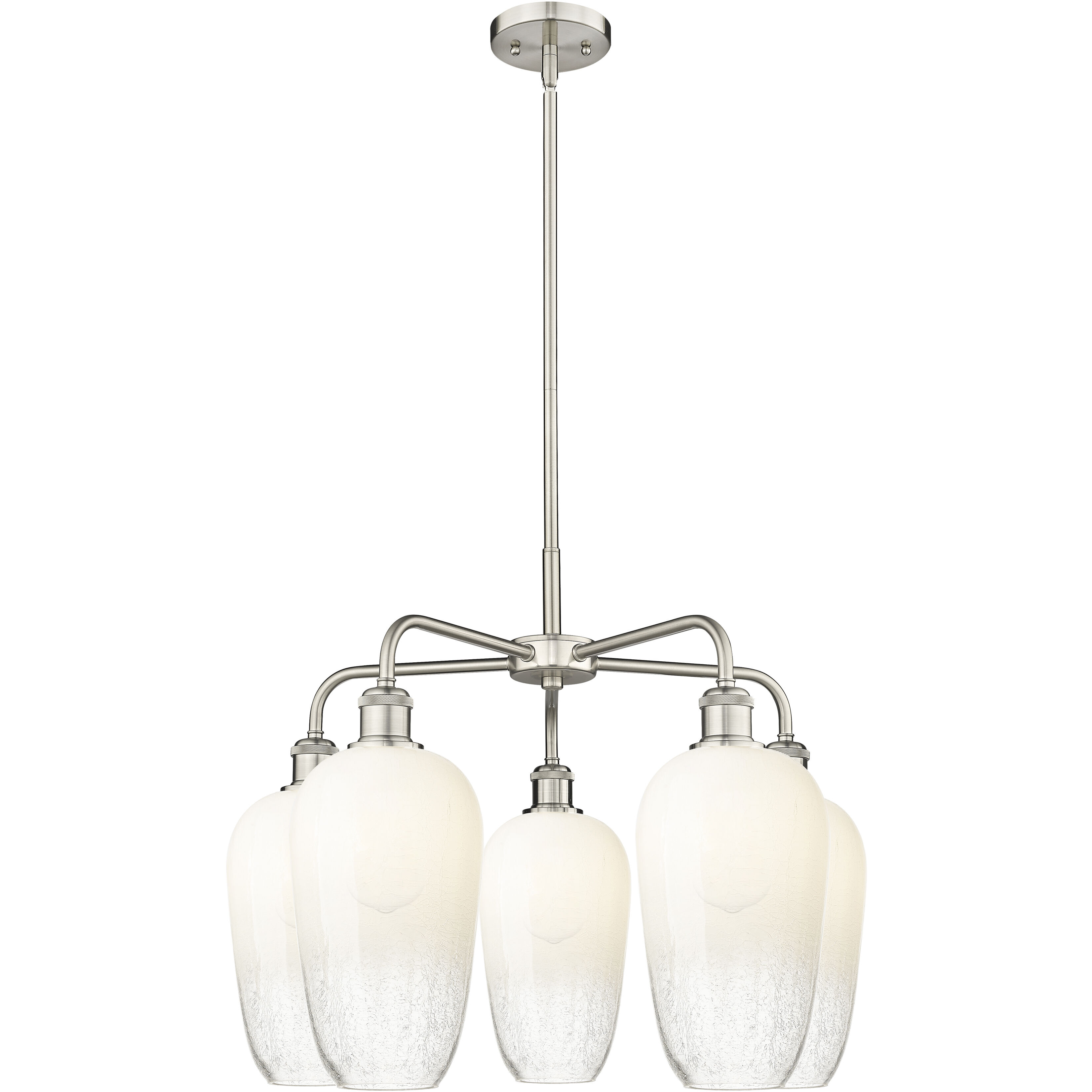 Ballston Brookhaven Flute 5 Light 25.50 inch Chandelier