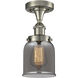 Bell 1 Light 6.50 inch Semi-Flush Mount