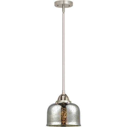 Nouveau 2 Bell 1 Light 8.00 inch Mini Pendant