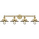 Railroad 4 Light 35.00 inch Bathroom Vanity Light