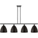 Ballston Dome 4 Light 48 inch Oil Rubbed Bronze Island Light Ceiling Light