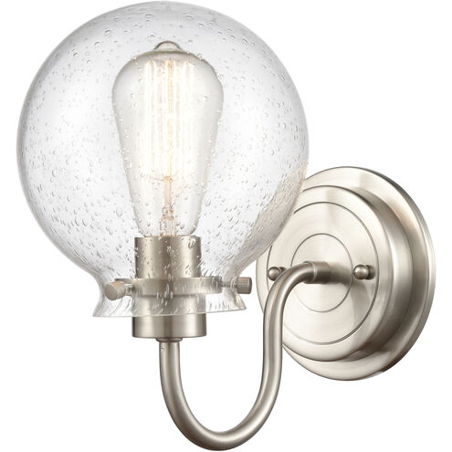 Olivia LED 6.38 inch Satin Nickel Bath Vanity Light Wall Light