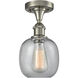 Edison Belfast 1 Light 6.00 inch Flush Mount