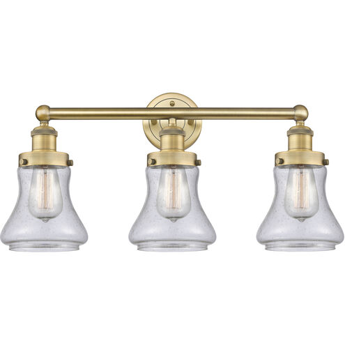 Bellmont 3 Light 24.5 inch Brushed Brass Bath Vanity Light Wall Light in Seedy