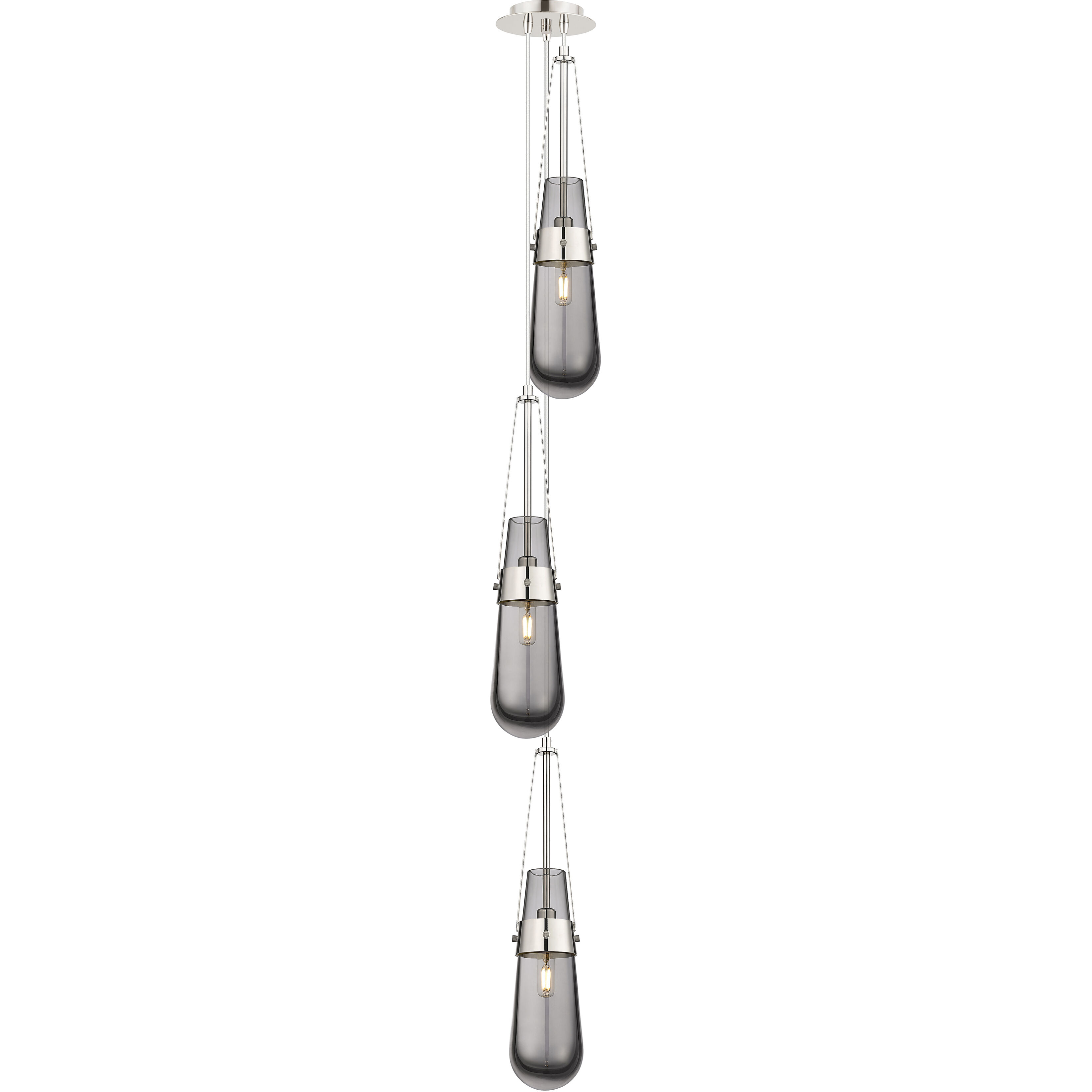 Milan 3 Light 6.38 inch Pendant