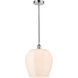 Edison Norfolk 1 Light 12 inch Polished Chrome Mini Pendant Ceiling Light