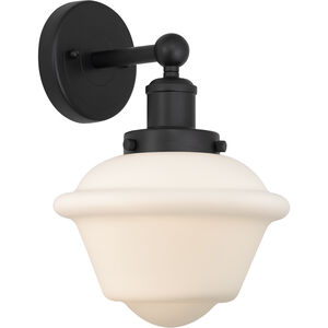 Oxford 1 Light 6.5 inch Matte Black Sconce Wall Light