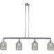 Franklin Restoration Stanton 4 Light 50.63 inch Polished Chrome Island Light Ceiling Light, Franklin Restoration