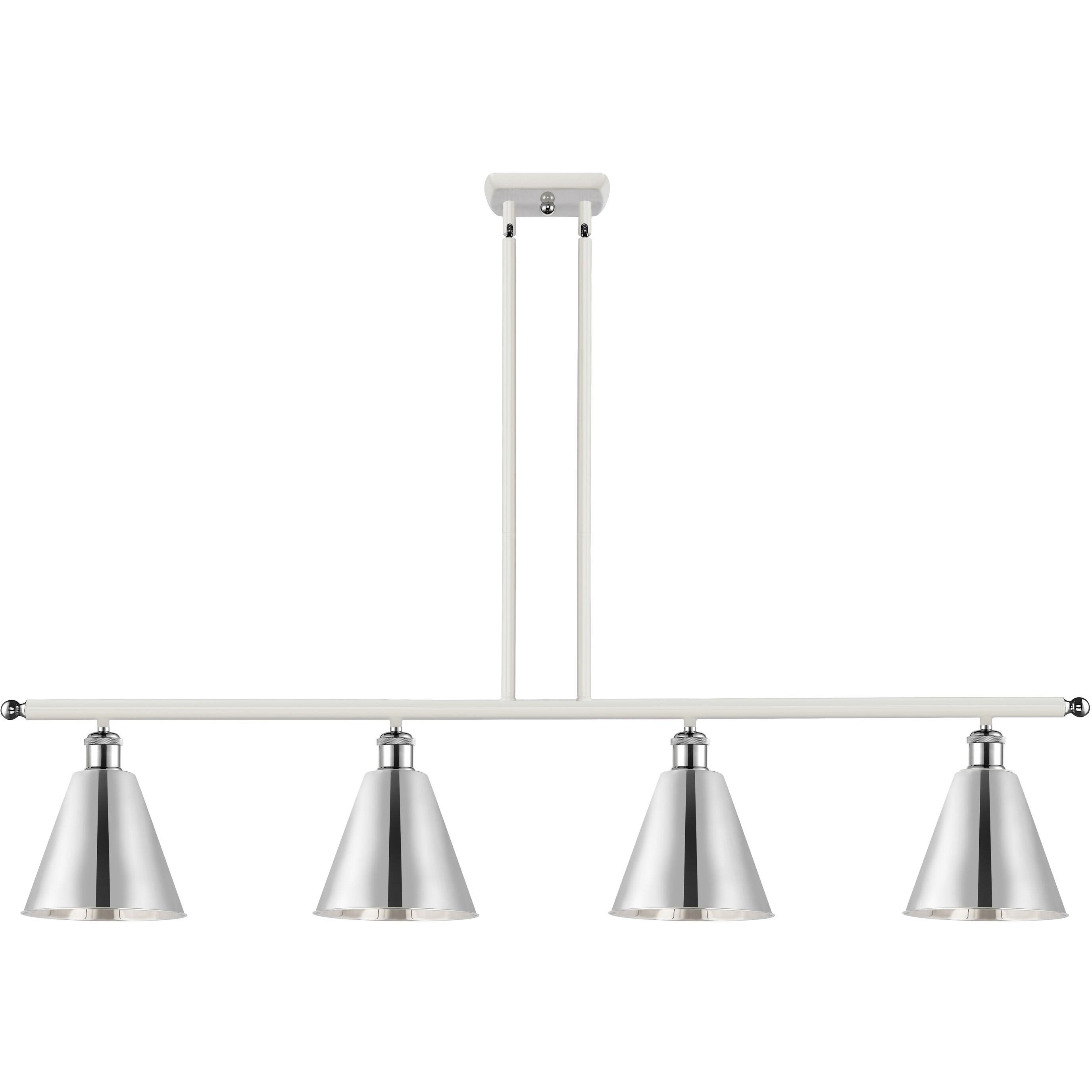 Ballston Cone 4 Light 48.00 inch Island Light