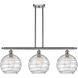 Ballston Deco Swirl 3 Light 36.50 inch Island Light