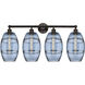 Edison Vaz 4 Light 35 inch Oil Rubbed Bronze Bath Vanity Light Wall Light