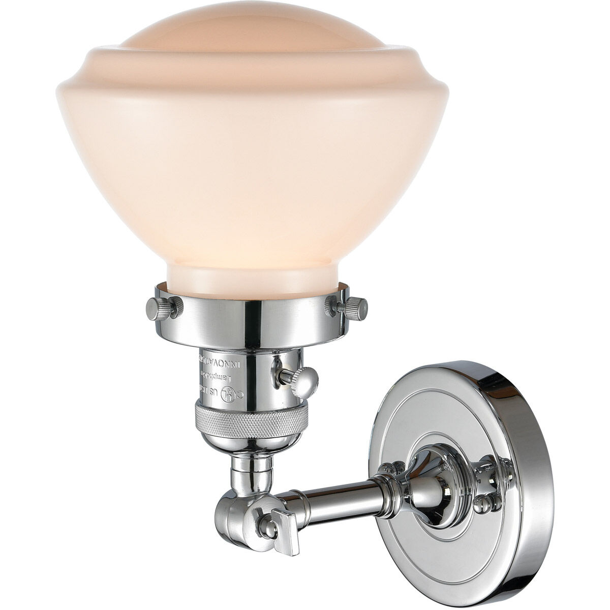 Franklin Restoration Olean LED 7 inch Polished Chrome Sconce Wall Light, Franklin Restoration