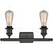 Ballston Bare Bulb LED 16 inch Oil Rubbed Bronze Bath Vanity Light Wall Light, Ballston