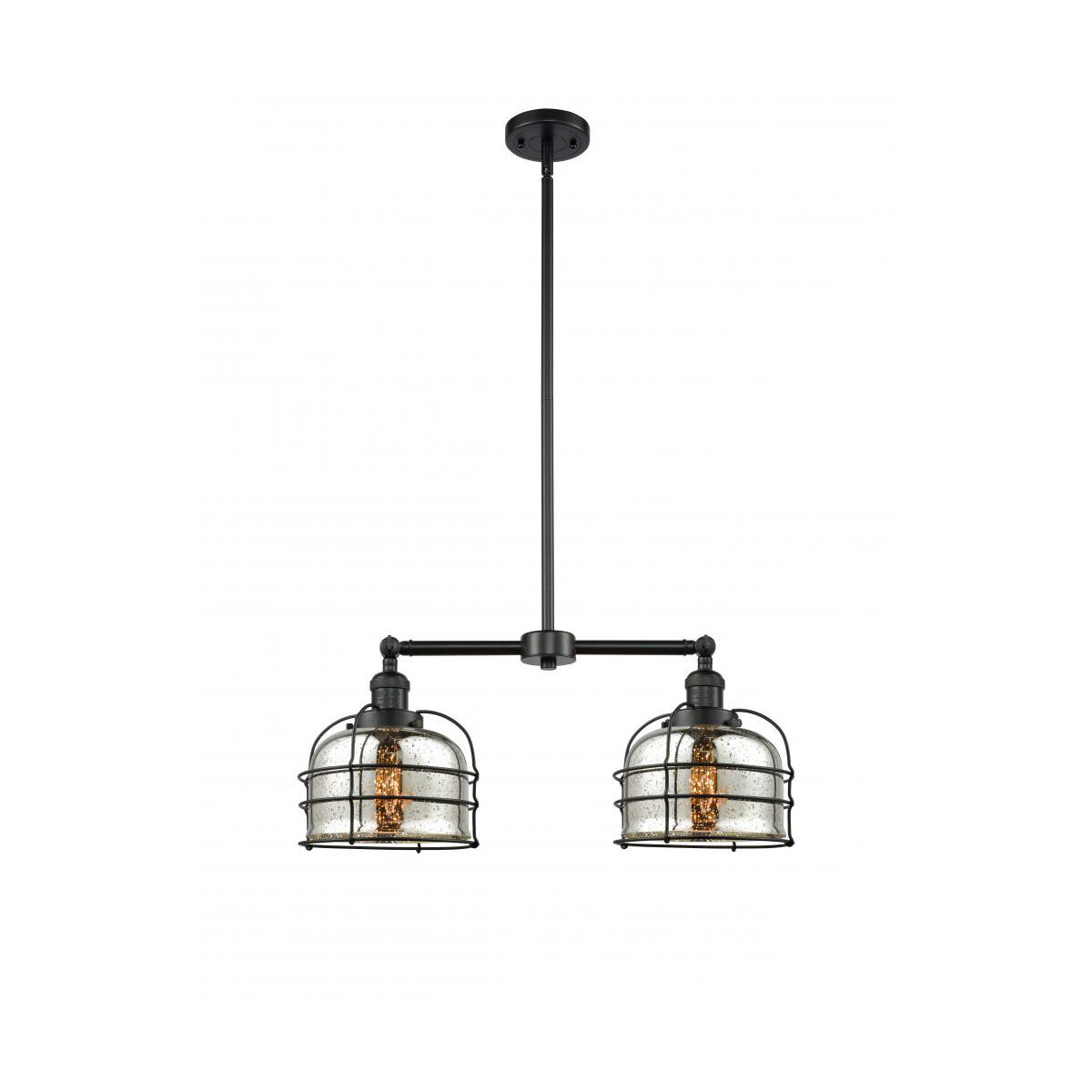 Franklin Restoration Large Bell Cage 2 Light 24.00 inch Chandelier