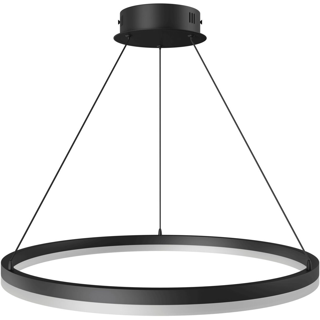 Circa LED 24 inch Black Pendant Ceiling Light