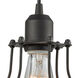 Austere Muselet 1 Light 5.5 inch Oil Rubbed Bronze Mini Pendant Ceiling Light in Bulb Not Included, Brown, Austere
