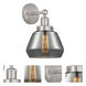 Fulton 1 Light 6.5 inch Brushed Satin Nickel Sconce Wall Light