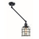 Small Bell Cage 1 Light 8.00 inch Swing Arm Light/Wall Lamp