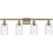 Ballston Candor LED 36 inch Antique Brass Bath Vanity Light Wall Light, Ballston