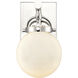 Latreille 1 Light 5.5 inch Polished Nickel Sconce Wall Light