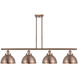 Ballston Urban LED 48.13 inch Antique Copper Island Light Ceiling Light