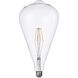 Vintage LED A164 Medium Base 5 watt 120 2200K LED Light Bulb