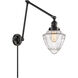 Franklin Restoration Bullet 32 inch 60.00 watt Matte Black Swing Arm Wall Light