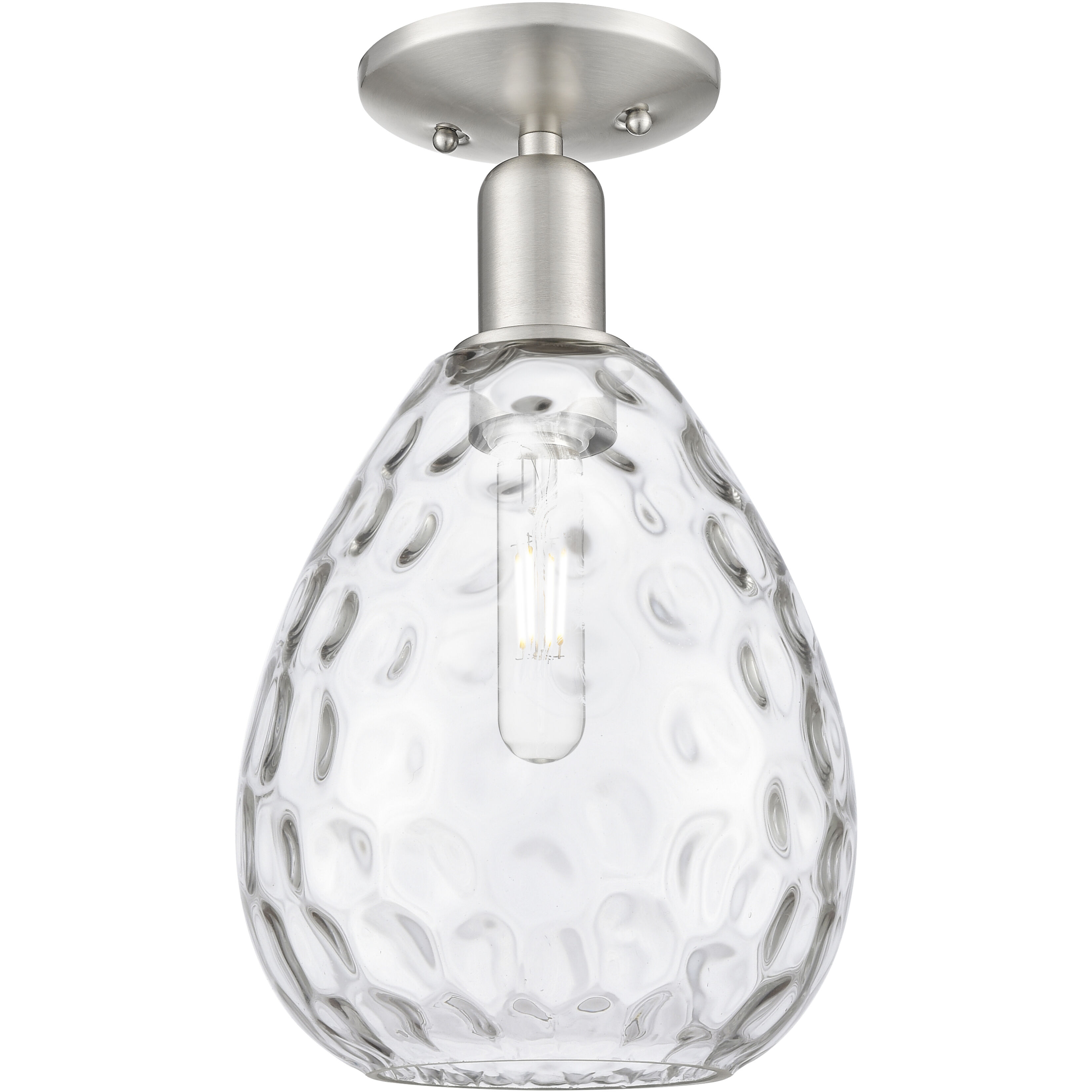 Arcadia Waverly 1 Light 8.00 inch Semi-Flush Mount